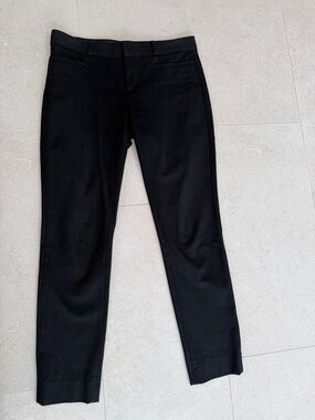 Banana Republic Black Slim Straight Dress Pants